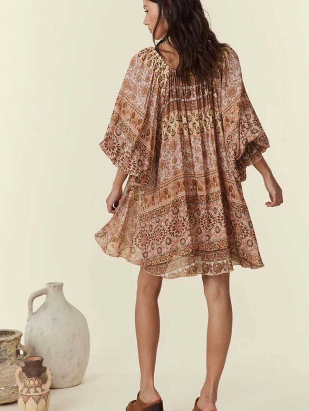 NWT Spell - The Lovers Beach Tunic Dress in Mauve - Small - Picture 3 of 6